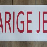 Jarige jet 40x80cm +€5,00