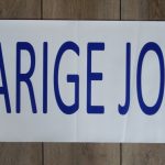 Jarige job 40x80cm +€5,00